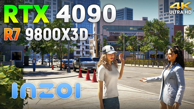 InZOI: RTX 4090 + Ryzen 7 9800X3D – Ultra Settings | 4K