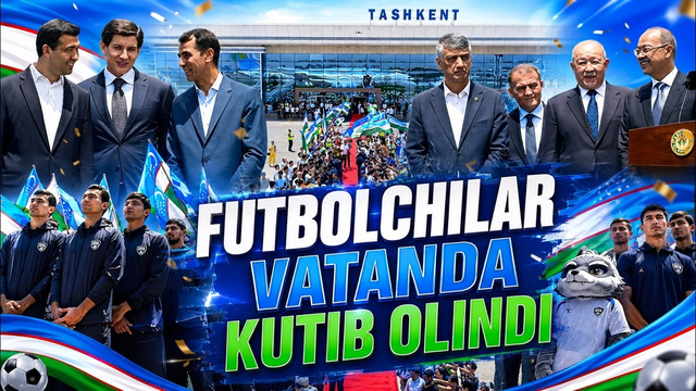Futbolchilar AQSHdan O’zbekistonga qaytdi