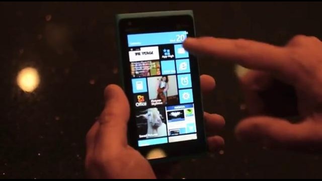 The Windows Phone 7.8 Start Screen