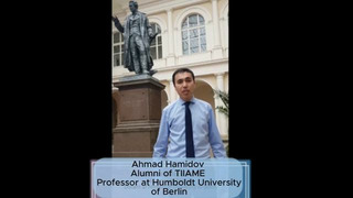 Alumni of TIIAME Professor at Humboldt University of Berlin
