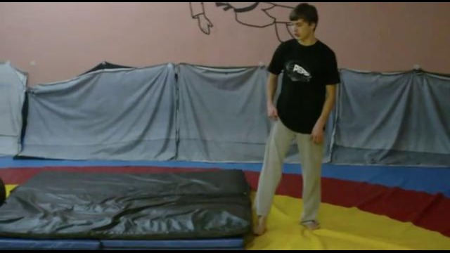 Обучение боковое сальто