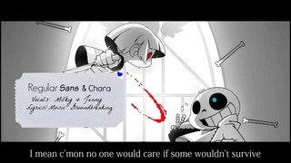 [Milky & Jenny] » Regular Sans & Chara • female ver