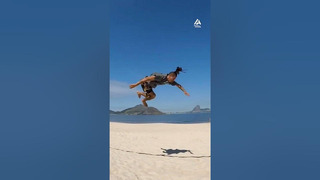 Guy Does Amazing Flips on Slackline | People Are Awesome