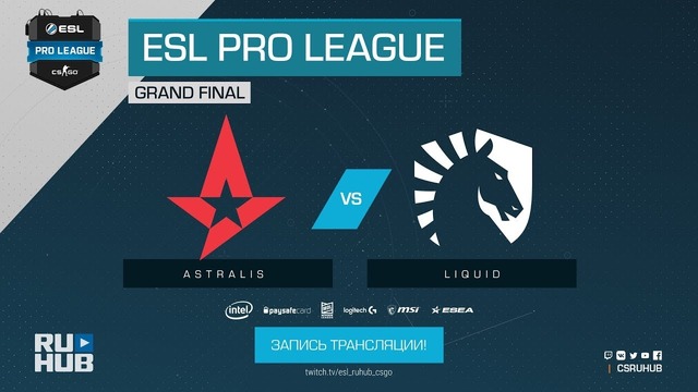 Grand Finals.Map 1.Astralis vs Liquid – ESL Pro League S7 Finals de dust2