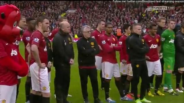 Церемония награждения МЮ и прощание Фергюсона с Олд Траффорд (Часть 1/2)