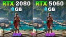 RTX 2080 vs RTX 5060 – 7 Years Difference