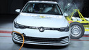 VW Golf 8 (2025) Crash Test