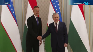 Президент Республики Узбекистан Шавкат Мирзиёев принял министра иностранных дел и торговли Венгрии