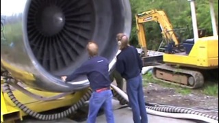 Двигатель от Boing 747 дома – Сумасшедшие коллекционеры