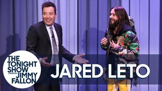 Jared Leto Hitchhikes Through The Tonight Show
