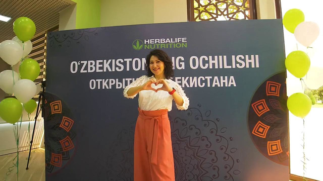 Открытие HERBALIFE NUTRITION в Узбекисте 05.08.2020г