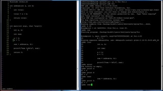 C Programming in Linux Tutorial #057 – GDB debugger (2 2)
