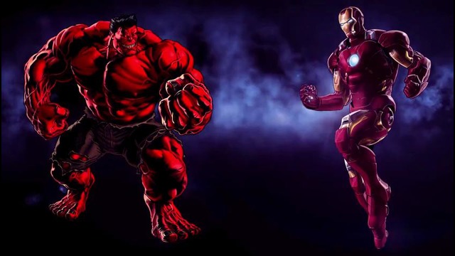 Красный Халк VS Железный Человек