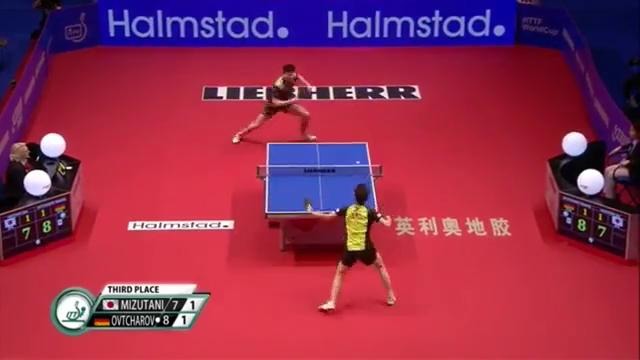 2015 Men’s World Cup Highlights- OVTCHAROV Dimitrij vs MIZUTANI Jun