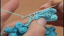 How To Crochet Big Flower Урок 61 часть 2 из 3 Вязание объемного цветка