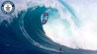 Largest Wave Kitesurfed – Guinness World Records