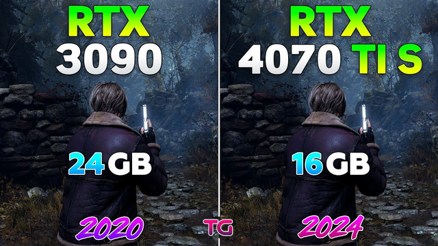 RTX 3090 vs RTX 4070 Ti SUPER – Test in 10 Games