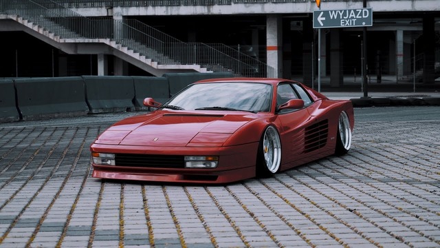 The Red Samurai | Ferrari Testarossa