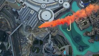 Прыжок с Парашюта с Высочайшей Постройке Мира Burj Kalifa Dubai