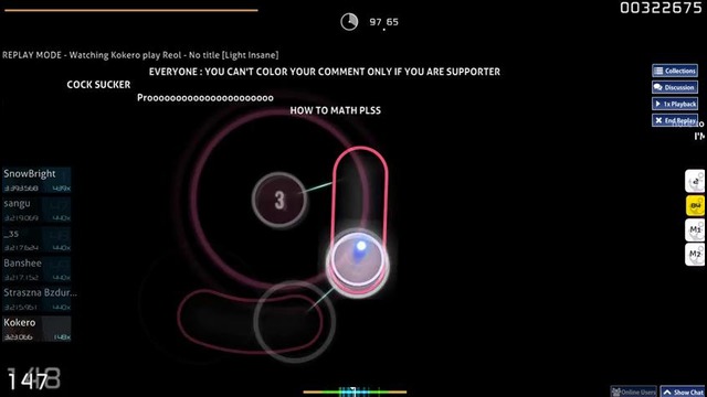 Osu! – Reol – No Title (Light Insane)