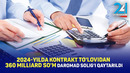 Kontrakt to‘lovidan 360 milliard so‘m daromad solig‘i qaytarildi