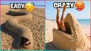 Level 1 to 100 Sand Sculptures