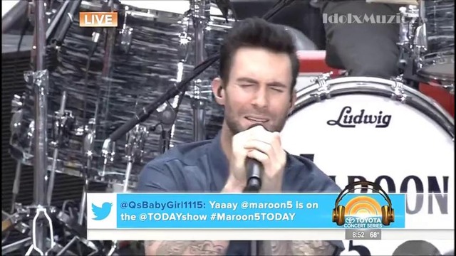 Maroon 5 – Maps (Today Live 2014!)