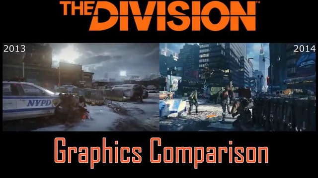 Сравнение графики Tom Clancy’s The Division E3 2013 и E3 2014
