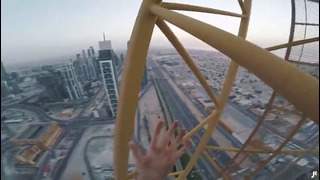 EPIC Crane Climb In DUBAI!! James Kingston