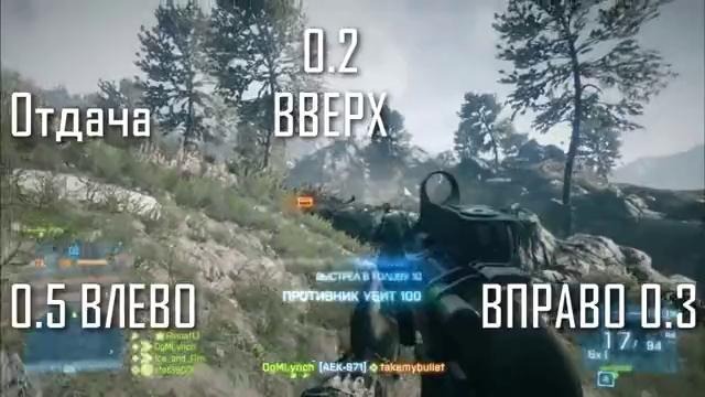 Battlefield 3 Гайд- AEK-971