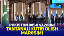 Pokiston Bosh vazirini tantanali kutib olish marosimi