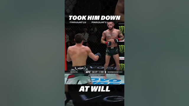 Umar Nurmagomedov Took Him Down At WILL