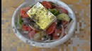 Как готовить салат из овощеи и брынзы