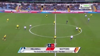 Миллуолл – Уотфорд | Кубок Англии 2016/17 | 1/16 финала | Обзор матча