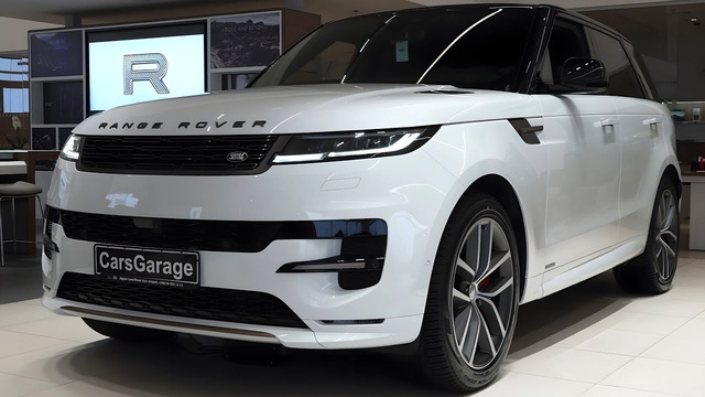 2024 White Range Rover Sport Autobiography – Luxury SUV in Detail