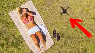 Самые странные видео снятые на дрон