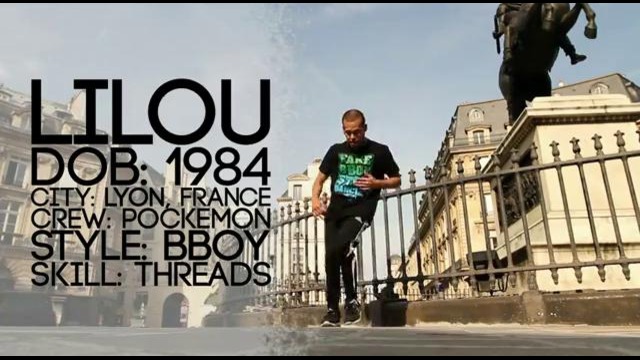 YAK Dance Tutorials: Bboy LILOU Tutorial Part 1 of 4 | YAK FILMS in Paris
