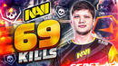 NAVI s1mple – Нереальный Камбек на FPL (69 киллов)