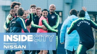 John Stones Races Against Aro Muric In Training | INSIDE CITY 313