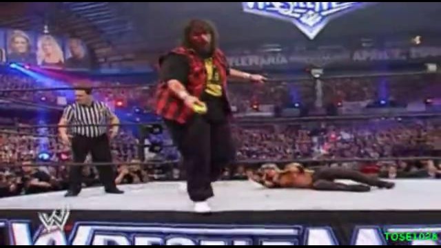 WrestleMania 22 – Mick Foley vs Edge Hardcore Match Highlights