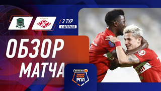 Highlights FC Krasnodar vs Spartak (0-4) | Winline Winter Cup RPL