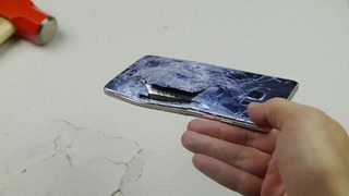 Samsung Galaxy Note 7 Hammer & Knife Scratch Test