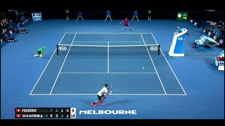 Roger Federer vs Stanislas Wawrinka – SF Australian Open 2017 Highlights