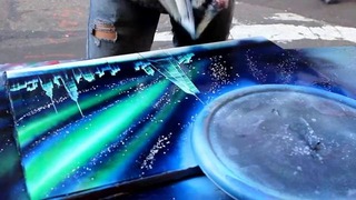 AMAZING New York City Spray Paint Art in Time Square 2014 – )
