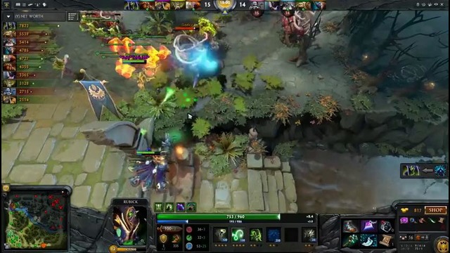 Dota 2 GH-GOD Rubick pro hook support pro plays – Gameplay Highlights
