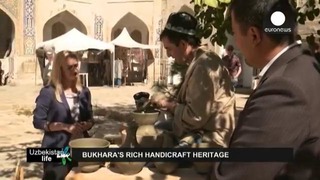 Бухара-Золотое шитьё, керамика и Бухарские ковры