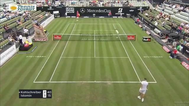 Philipp Kohlschreiber vs Denis Istomin highlights STUTTGART 2018 HD