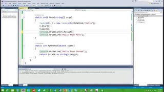 Язык программирования C# (Урок 21 из 24. Асинхронное программирование.)