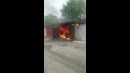 Взрыв газового баллона в гараже. Россий Черкесск 1.06.2018