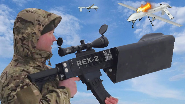 Новый Калашников РЕКС-2 сбивает дроны даже без патронов